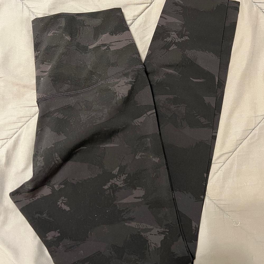 Black Camouflage Leggings